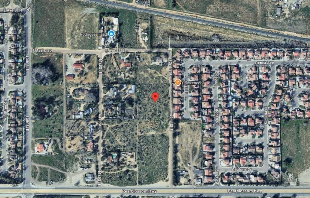 Google satelite image - 2